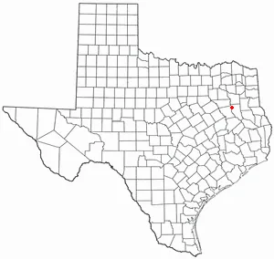 Adapted from Wikipedia's TX county maps by Seth Ilys.