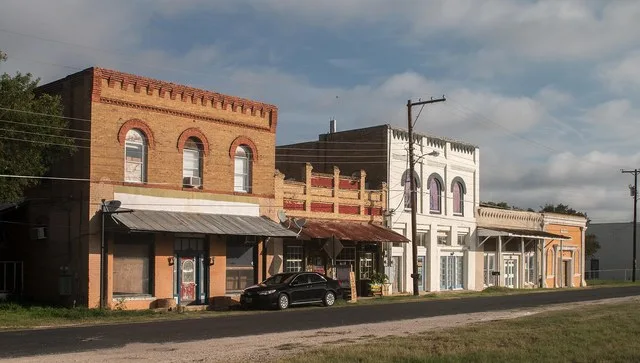 The town of Devine, Texas