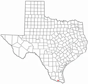 Adapted from Wikipedia's TX county maps by Seth Ilys.