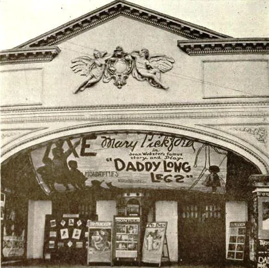 The film Daddy-Long-Legs (1919) being shown at the Liberty Theater in Electra, Texas, on page 1622 of the August 23, 1919 Motion Picture News .