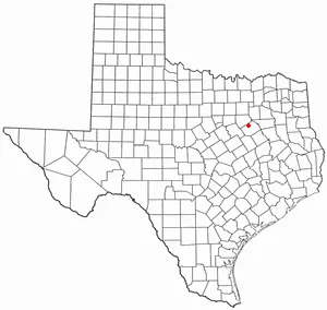 Adapted from Wikipedia's TX county maps by Seth Ilys.