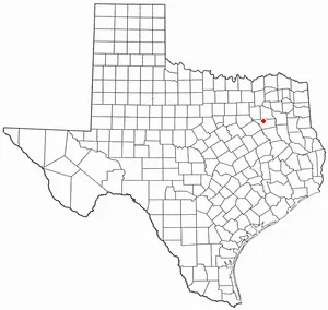 Adapted from Wikipedia's TX county maps by Seth Ilys.