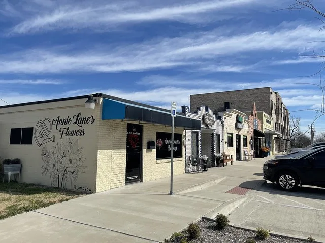 This is a photo taken of Downtown Fate TX in 2023.