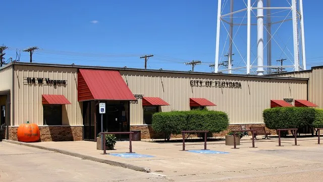 City Hall of Floydada, Texas , United States.