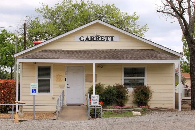 City Hall of Garrett, Texas , United States.