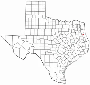 Adapted from Wikipedia's TX county maps by Seth Ilys.
