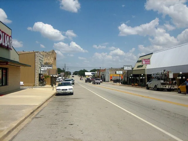 Downtown Goldthwaite, Texas