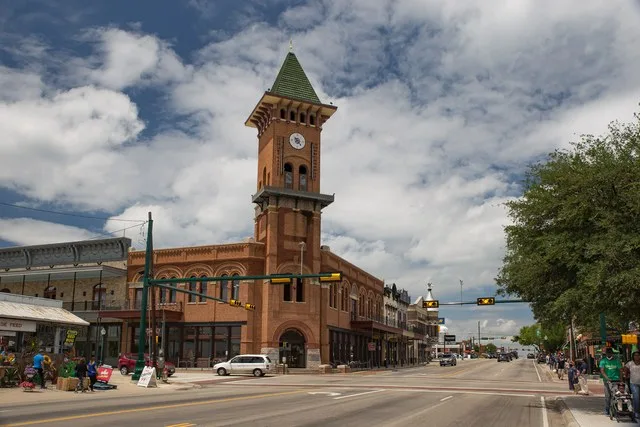 Visitor Information Center in downtown Grapevine, Texas