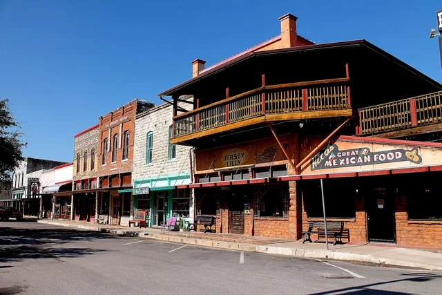 The town of Hico,Texas