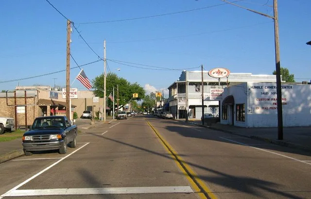 Humble with the humble cafe in the distance (fuel on your right is a teenage place like a student hang out night club)
