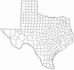 Adapted from Wikipedia's TX county maps by Seth Ilys.