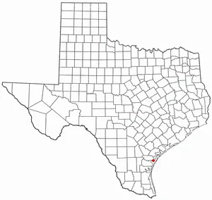 Adapted from Wikipedia's TX county maps by Seth Ilys.