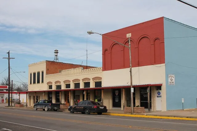 The town of Itasca, Texas.