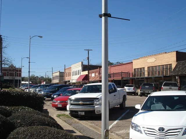 Downtown Jasper corner of Lamar & Zavalla