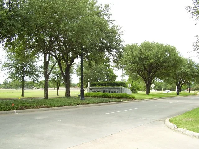 Entrance to Jersey Village, Texas