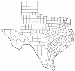 Adapted from Wikipedia's TX county maps by Seth Ilys.