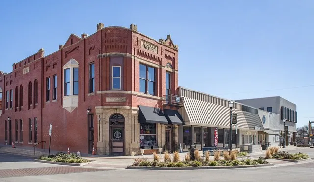 Maples Block in downtown Kaufman, Texas