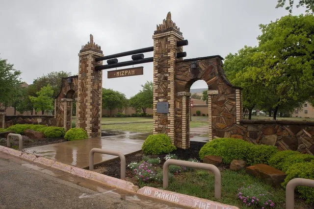 Mizpah Gate is located at Southwest Adventist University in Keene, Texas
