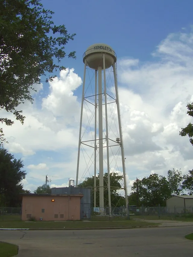 Kendleton, TX water tower