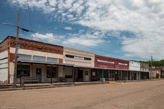 The town of Kosse, Texas