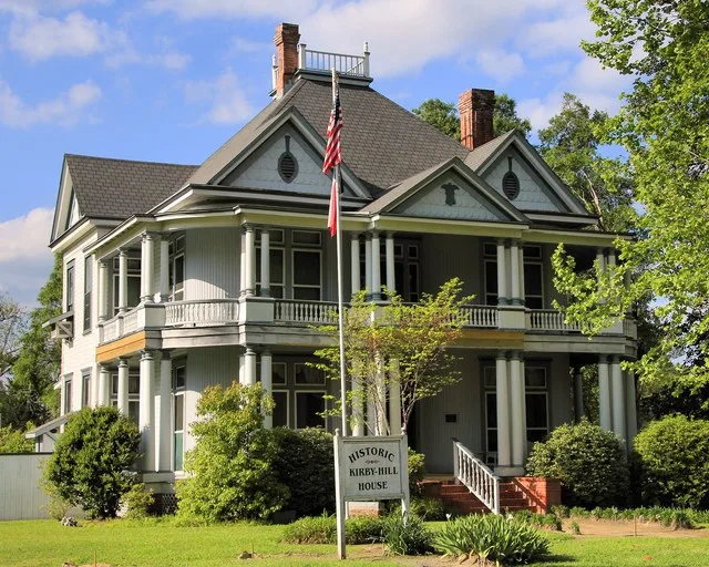 The Kirby-Hill House in Kountze, Texas, United States was built in 1902. The house was designated a Recorded Texas Historic Landmark in 1999 and listed on the National Register of...