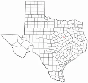 Adapted from Wikipedia's TX county maps by Seth Ilys.