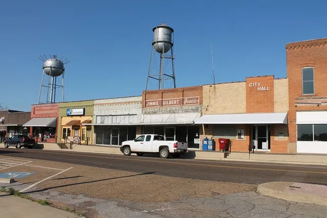 The town of Linden, Texas