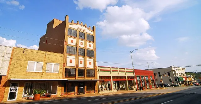historic downtown Livingston