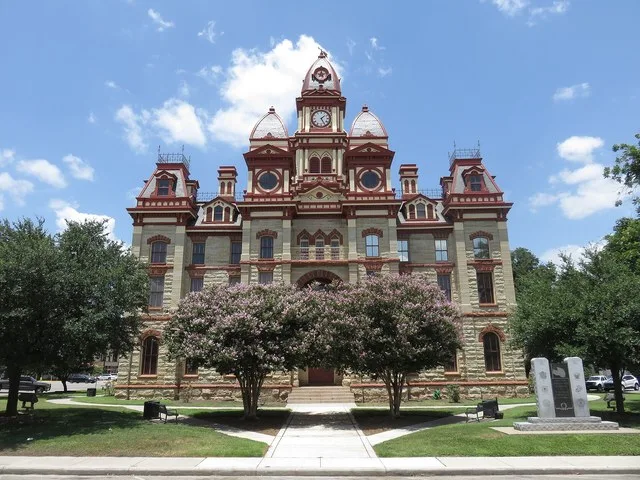 Caldwell County Courthouse in Lockhart, Texas in 2018