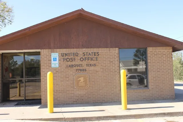 Post office in Marquez, TX