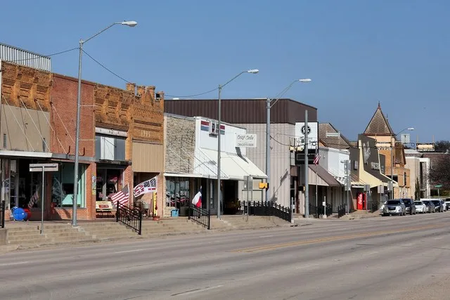Downtown Mart, Texas , United States.