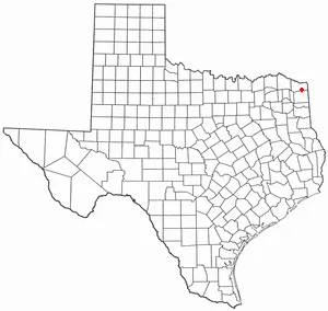 Adapted from Wikipedia's TX county maps by Seth Ilys.