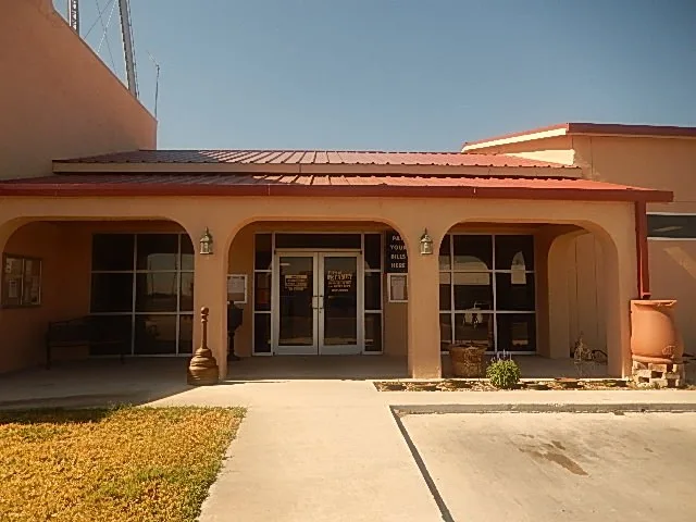 I took photo of McCamey, TX, City Hall with Nikon camera.