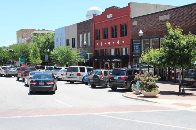 Photo of Historic Downtown Square in McKinney, Texas.