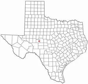Adapted from Wikipedia's TX county maps by Seth Ilys.