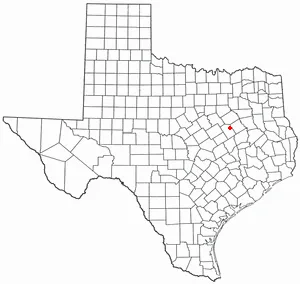 Adapted from Wikipedia's TX county maps by Seth Ilys.