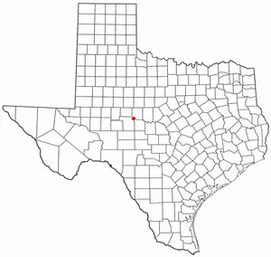 Adapted from Wikipedia's TX county maps by Seth Ilys.