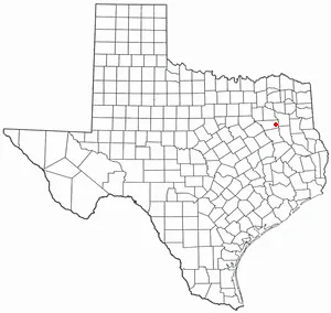Adapted from Wikipedia's TX county maps by Seth Ilys.