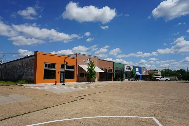 Houston Street in Mount Vernon , Texas ( United States ).