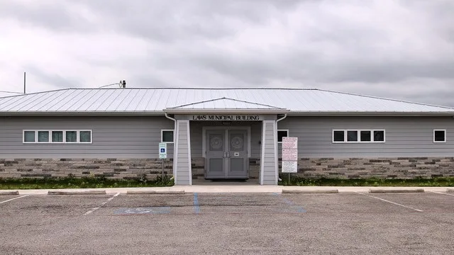 City Hall of Mustang Ridge , Texas, United States.