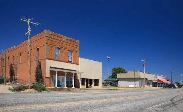 Buildings in Newcastle, Texas