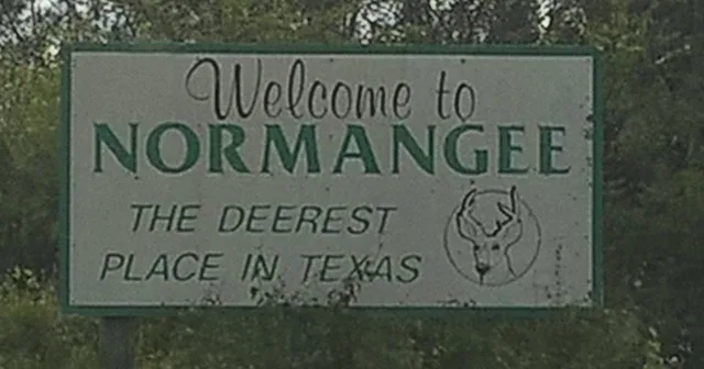 Photo of Welcome Board, Normangee, TX
