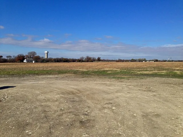 Parker, Texas viewed from across the street from the Southfork Ranch.