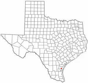 Adapted from Wikipedia's TX county maps by Seth Ilys.