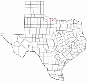 Adapted from Wikipedia's TX county maps by Seth Ilys.