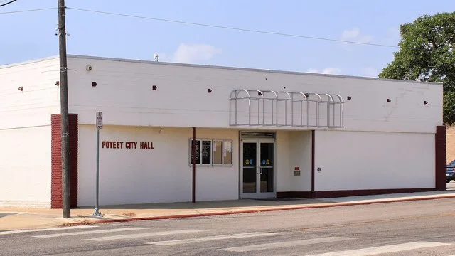 City Hall of Poteet, Texas , United States.