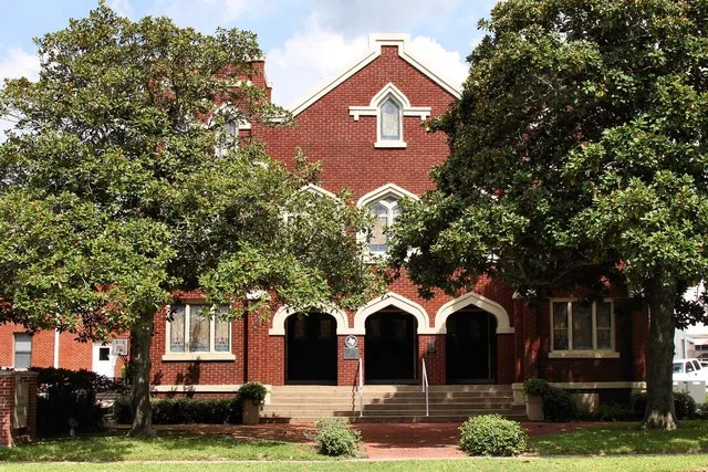 St. John's United Methodist Church in Richmond, Texas, United States was built in 1922 and designated a Recorded Texas Historic Landmark in 1983.