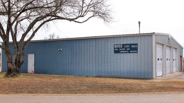 City Hall of Ross, Texas , United States.