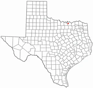 Adapted from Wikipedia's TX county maps by Seth Ilys.