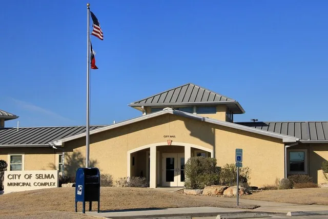 City Hall of Selma, Texas , United States.